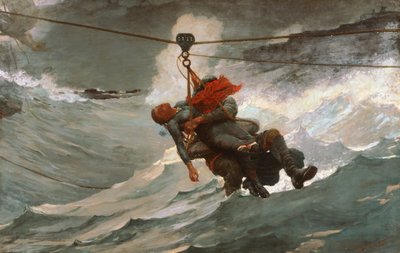 The Life Line by Winslow Homer